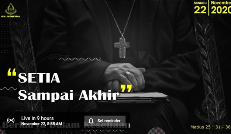 Setia Sampai Akhir (Matius 25: 31-36)