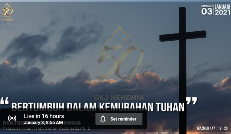 Bertumbuh Dalam Kemurahan TUHAN (Mazmur 147:12-20)
