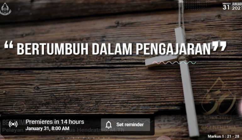 Bertumbuh Dalam Pengajaran (Markus 1: 21-28)