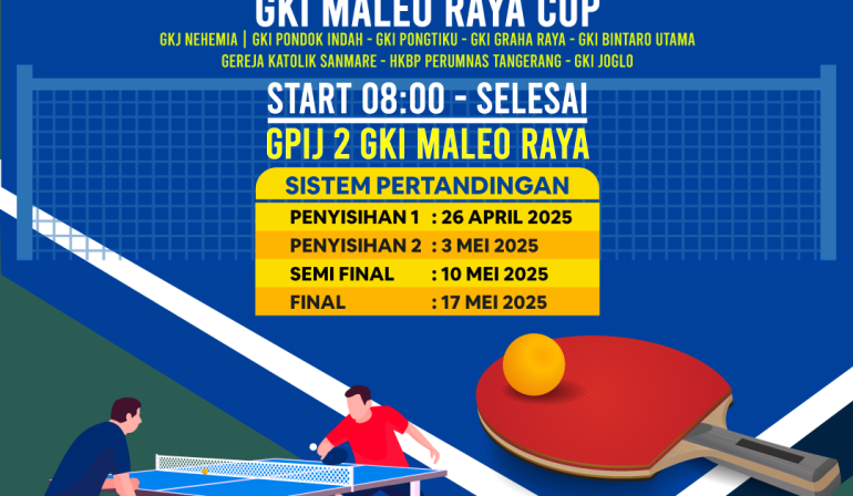 TABLE TENNIS TOURNAMENT